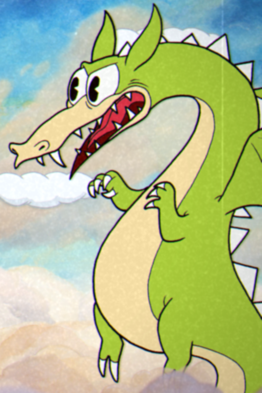 cuphead dragon cuphead dragon