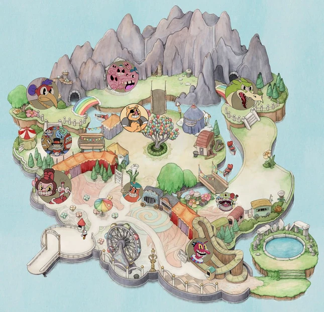 Inkwell Isle Two Cuphead Wiki Fandom
