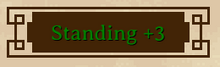 Standing Plus Indicator