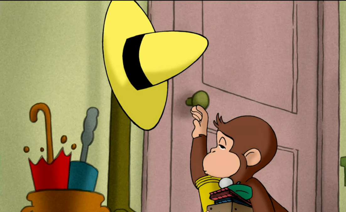 curious george big yellow hat