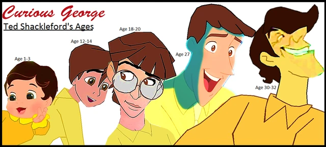 Image - Curious George -Ted Shackleford's Ages.png | Curious George