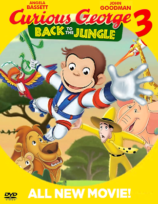 Curious George 3 Back to the Jungle DVD (Release!)