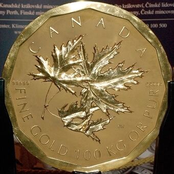 Canadian 1 000 000 Dollar Coin Currency Wiki Fandom