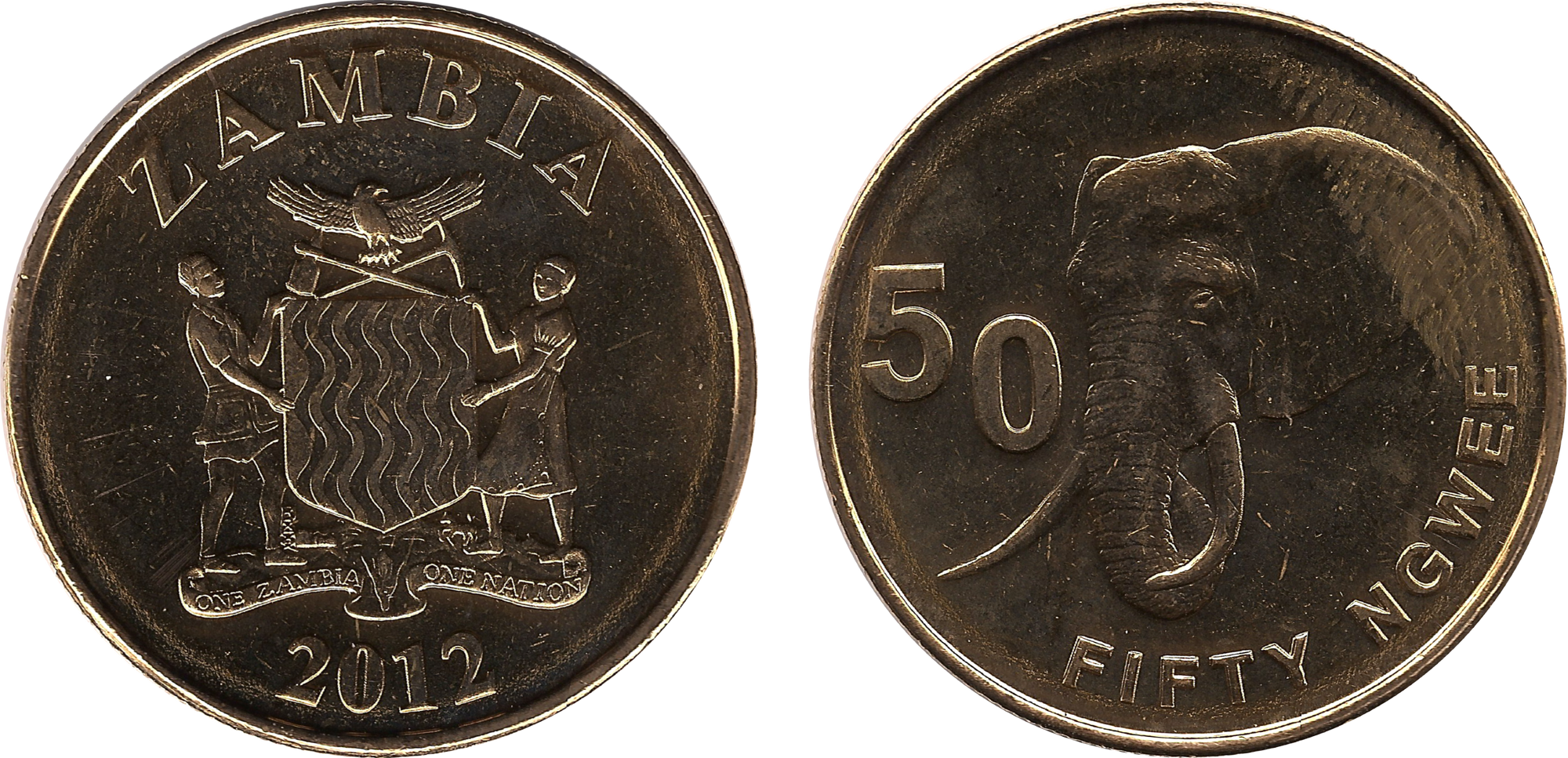 Zambian 50 ngwee coin | Currency Wiki | Fandom