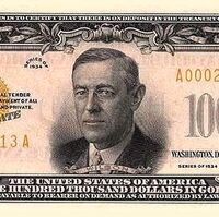 United States 100 000 Dollar Banknote Currency Wiki Fandom