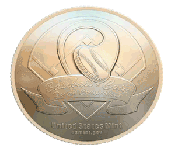 Baseball coin rendition