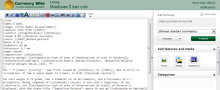 Currency Wiki editing