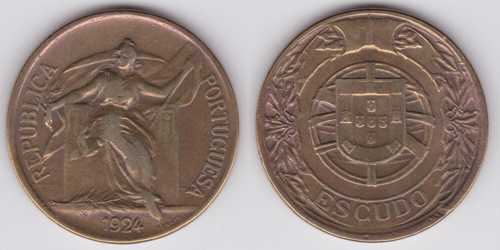 10 PORTUGUESE COINS PORTUGAL ESCUDOS CENTAVOS COLLECTIBLE COINS 1969-2001