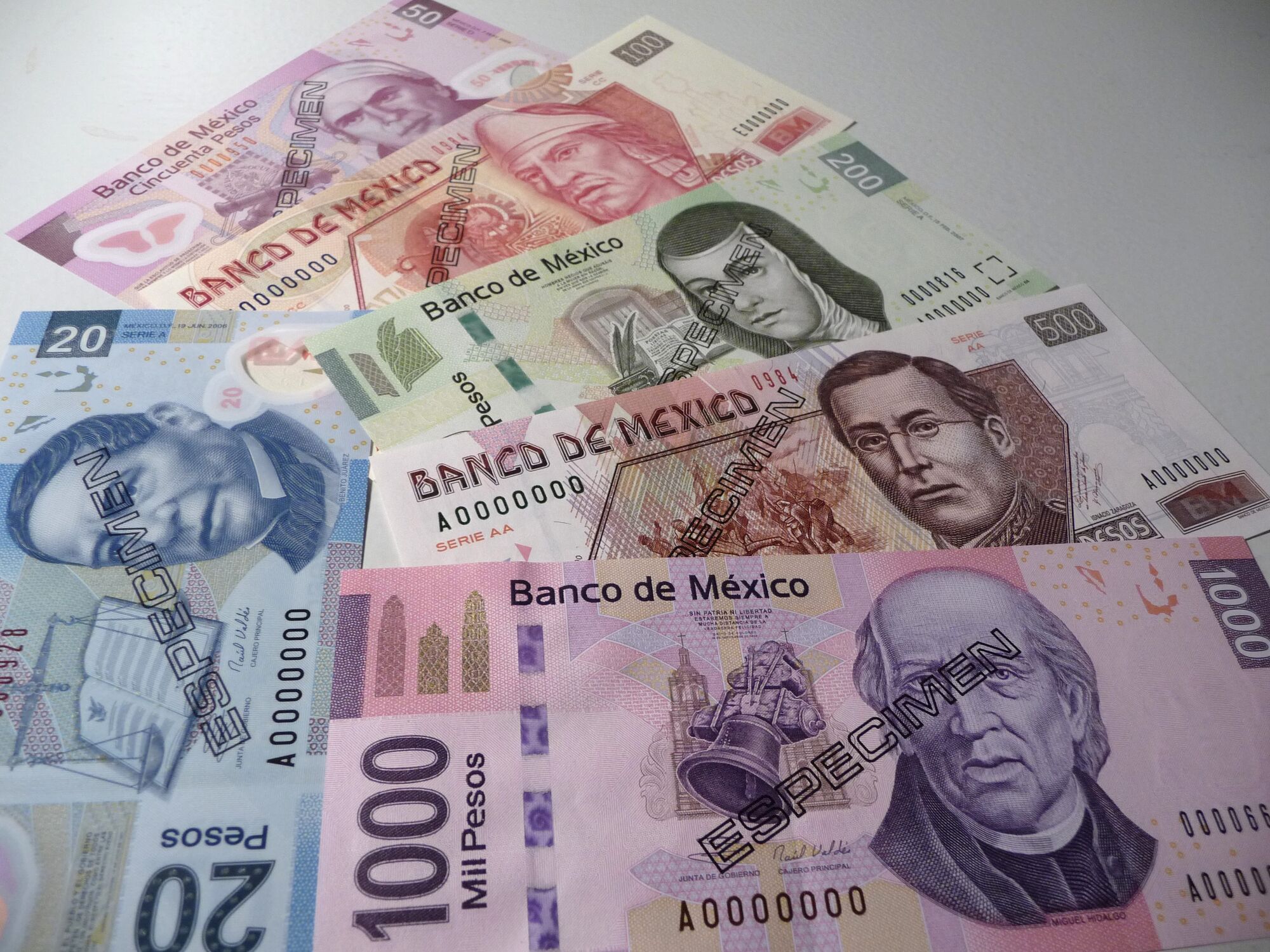 Mexican pesos