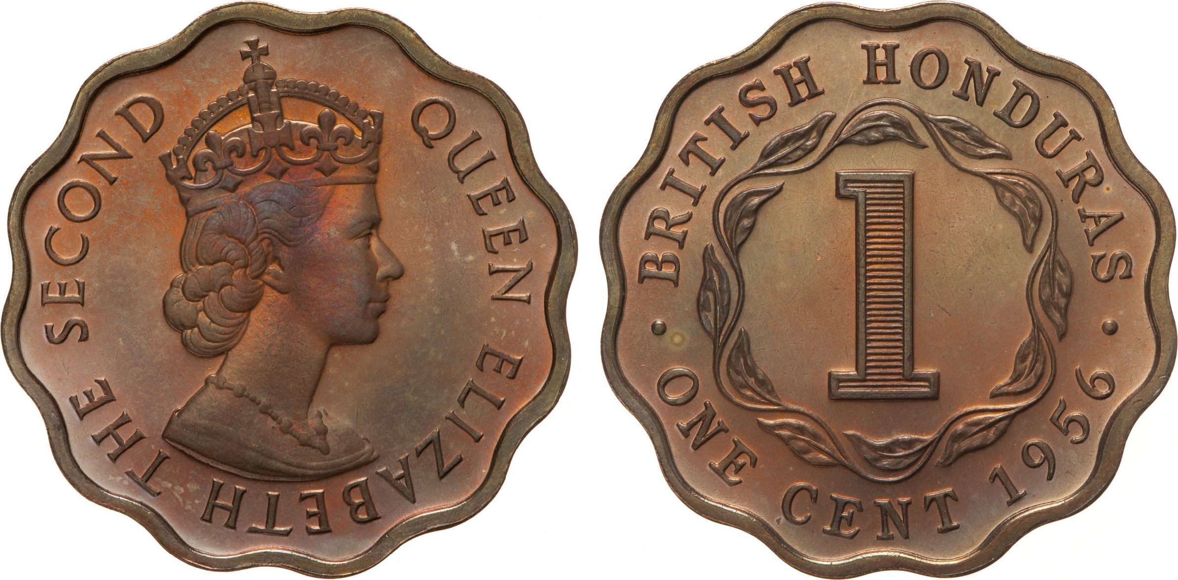 1961 British Honduras 1 Cent