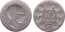 Yugoslavia 10 dinara 1938