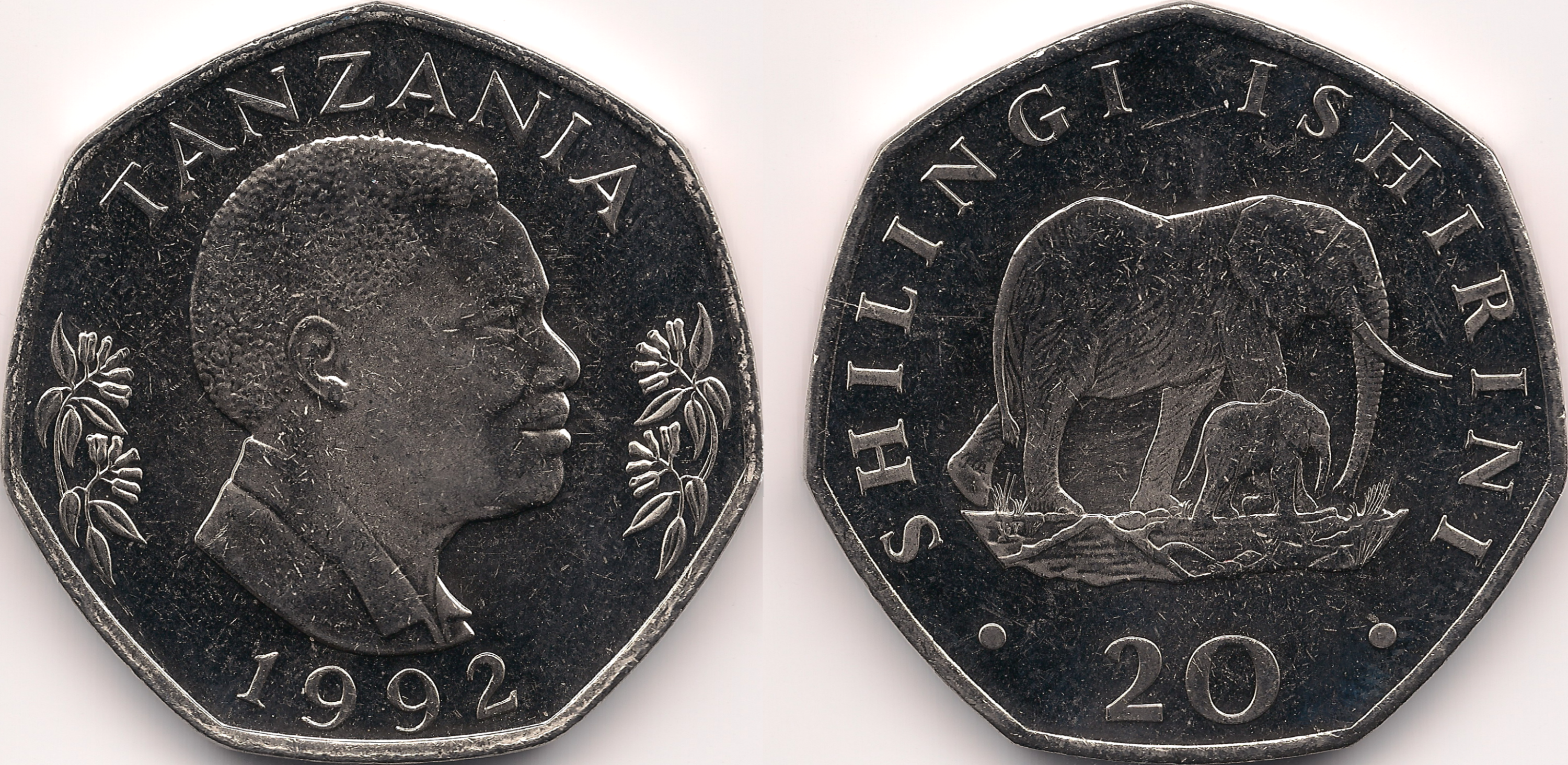 Tanzanis 200 Shilingi Uncirculated 1993 Note