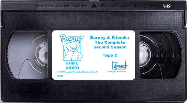 File:Barney & Friends The Complete Second Season Tape 2.png