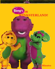 Barney in Winksterland VHS Cover