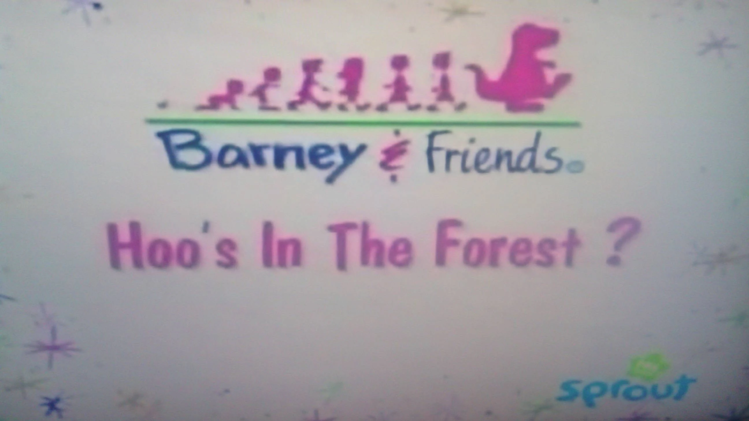 Hoo's In The Forest? | Custom Barney Wiki | FANDOM powered by Wikia