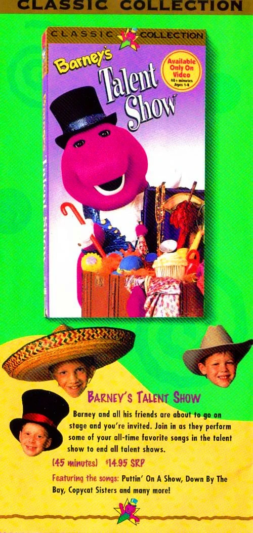 Image - Barney classic collection video 7 by bestbarneyfan-d6r8bbw.jpg | Custom Barney Wiki ...