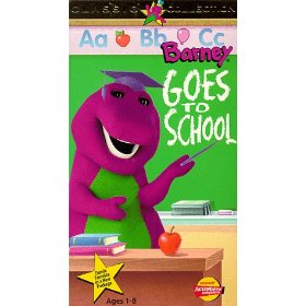 Trailers from Barney Goes to School 1996 VHS | Custom Time ...