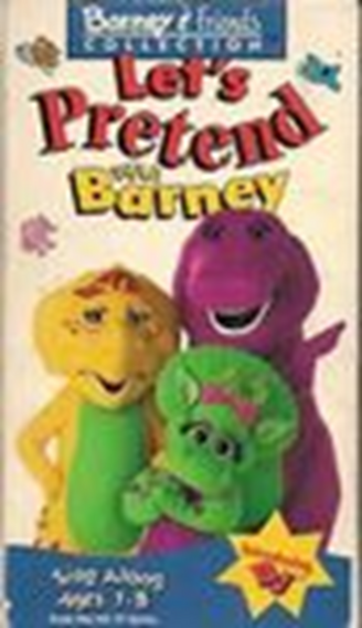 Trailers from Let's Pretend with Barney 1994 VHS (1998 Reprint) | Custom Time Warner Cable Kids ...