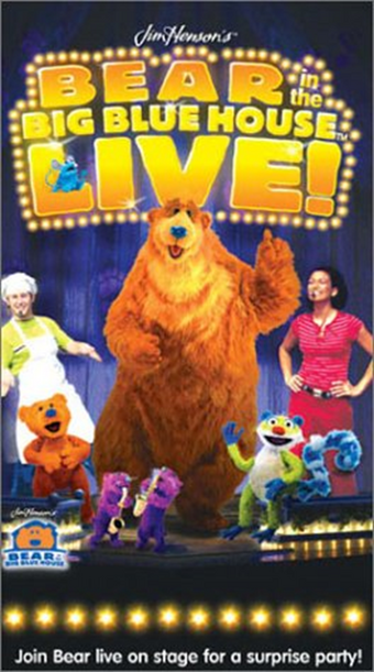 Bear In The Big Blue House Vhs Uk