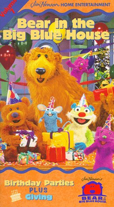 Trailers From Bear In The Big Blue House: Volume 7 1999 Vhs 