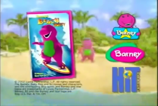 Barney Dinosaur Beach Party
