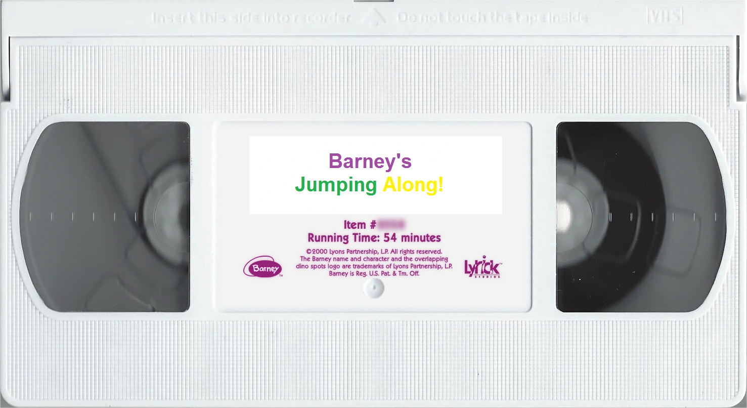 Opening and Closing to Barney's Jumping Along 2000 VHS Custom Time