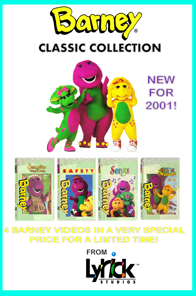 Barney Classic Collection Pamphlet