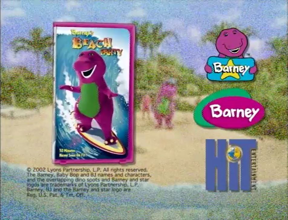 Previews from Barney's Beach Party (VHS and DVD re ...