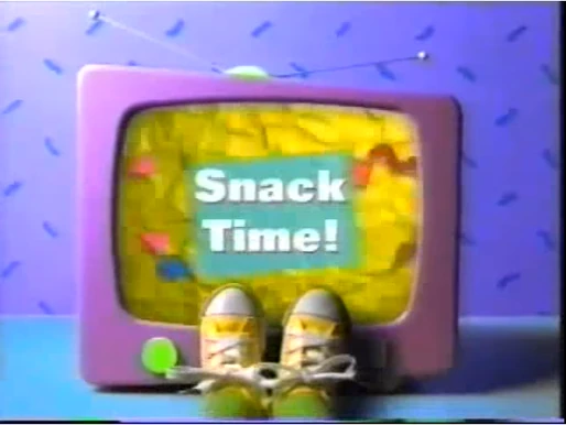 Opening and Closing to Barney: Snack Time! 2004 VHS | Custom Time