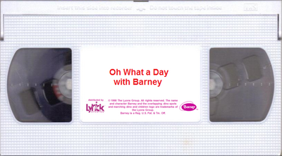 Opening and Closing to Barney: Oh What a Day 1997 VHS | Custom Time ...
