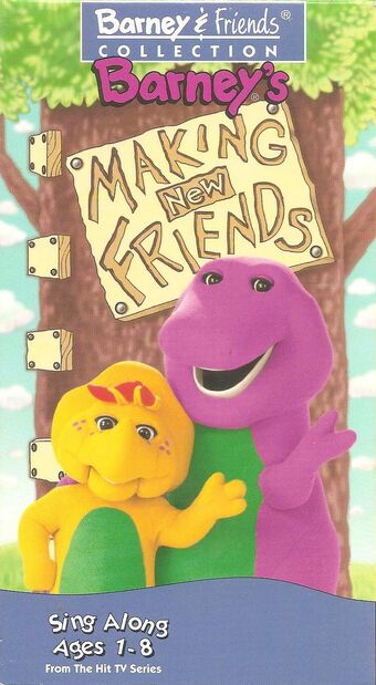 Trailers From Barney S Making New Friends 2002 Vhs Custom Time