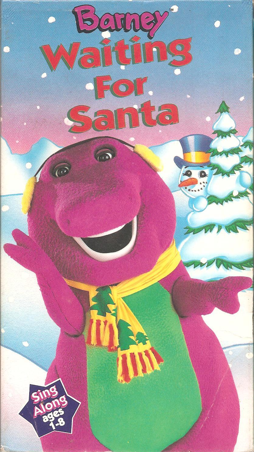 Trailers From Barney Waiting For Santa 1996 VHS Custom Time