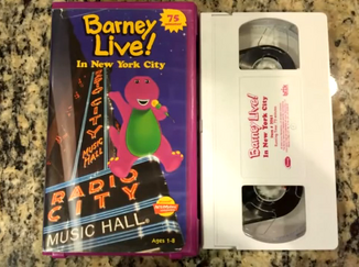 Trailers from Barney Live! in New York City 2000 VHS | Custom Time ...