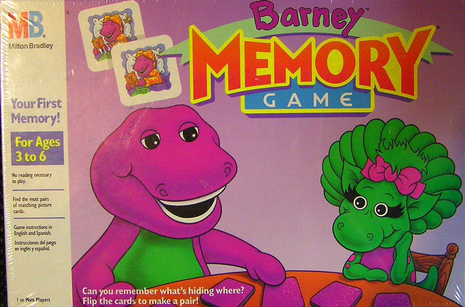 Barney Memory Game Battybarney2014s Version Custom Time Warner