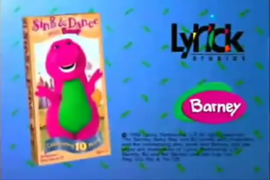 image sing dance with barney preview png custom time christmas classics vhs