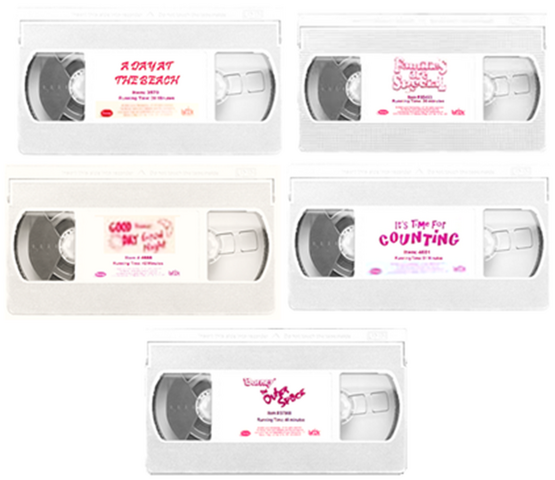 Image - Fake Barney VHS Tape Labels Re-Released on August ...