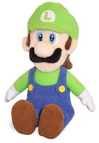 ice luigi plush