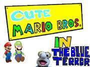 Cute Mario Bros Blue Terror