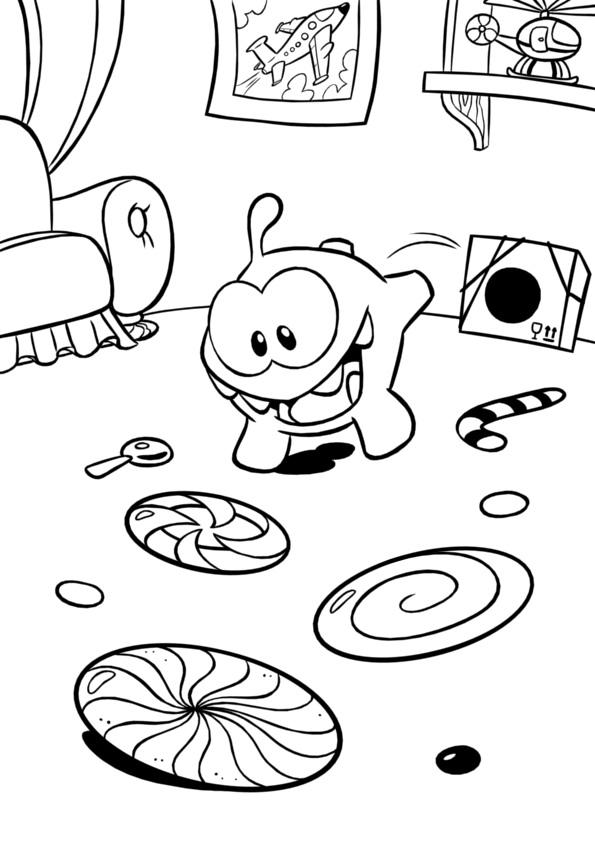 Image - ColoringPage5.jpg | Cut the Rope Wiki | FANDOM powered by Wikia