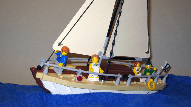 lego sailboats