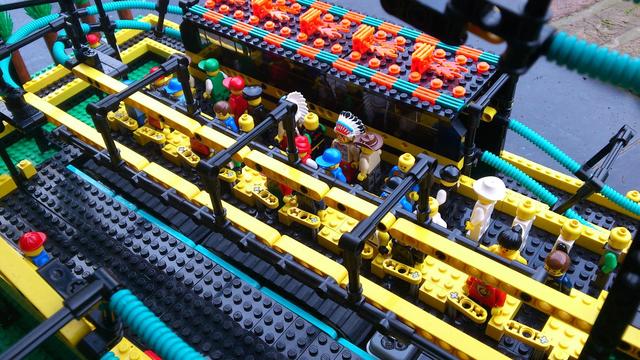 lego roller coaster not working
