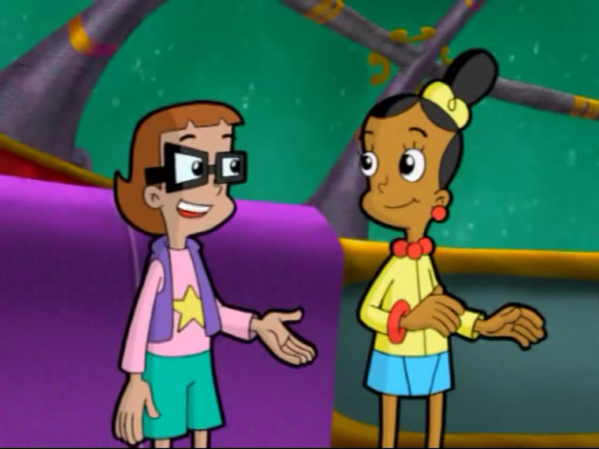 Image Jackie And Inez The Snelfu Snafu Part 1png Cyberchase Wiki Fandom Powered By Wikia 1931