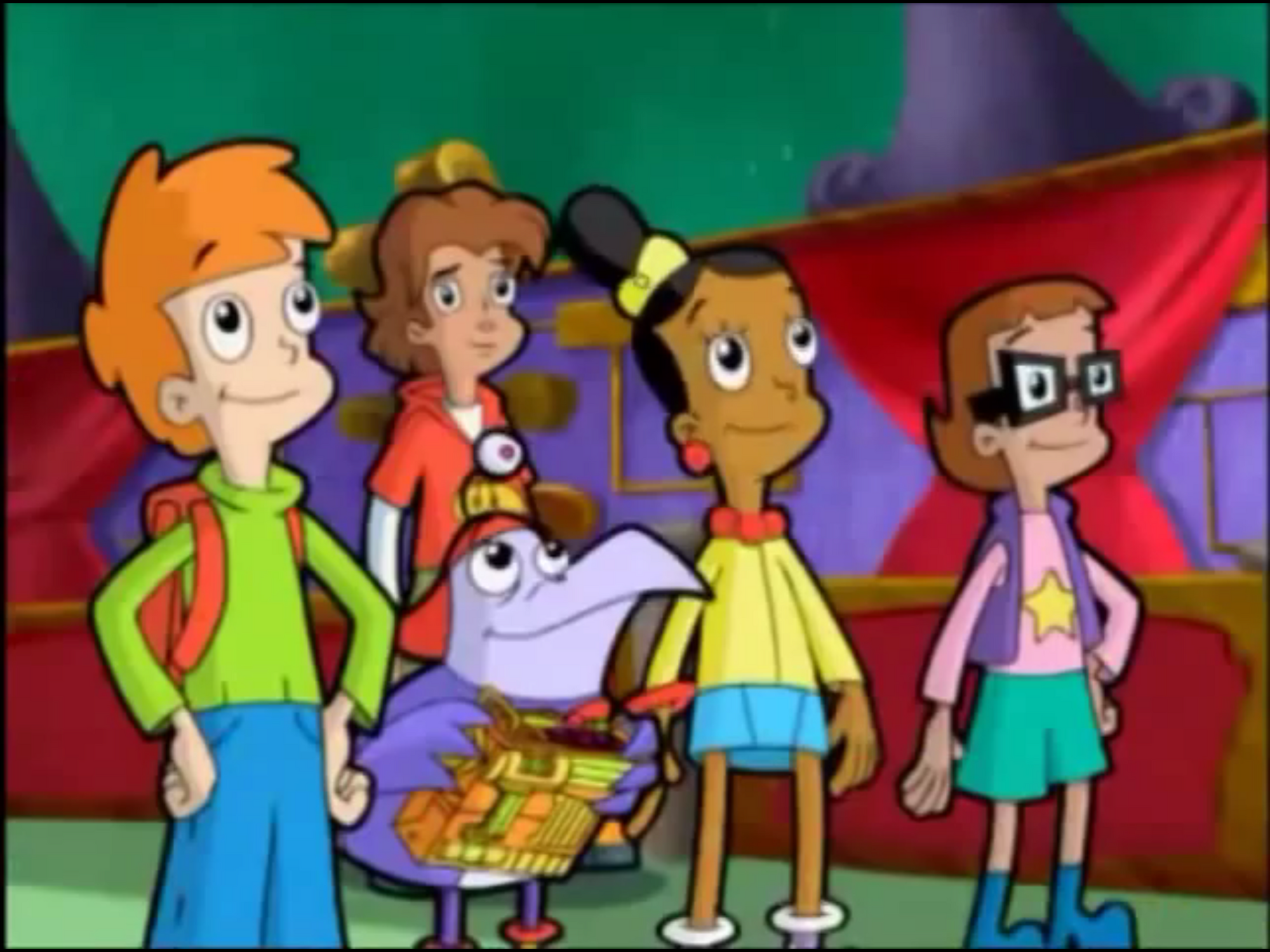 Image Digit, Matt, Inez, Jackie, and Slider (The Snelfu Snafu, Part 1