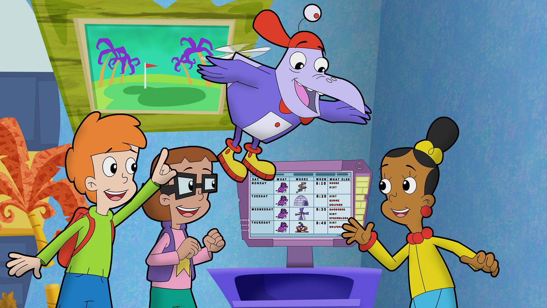 The Deedle Beast | Cyberchase Wiki | Fandom