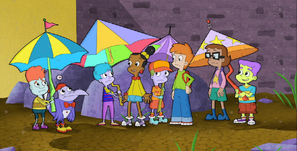 Image - Jackie, Inez, Matt, and Dige with the Gollywood Kids (Parks and ...
