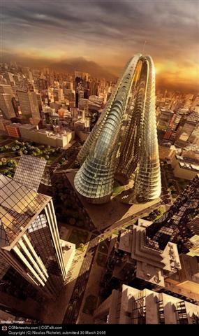 City by Nicolas Richelet (Small)