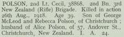 Polson CWGC-lijst