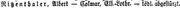 Verlustlisten 1. Weltkrieg, page 14.031 Ritzenthaler Albert (Colmar, Els.-Lothr)