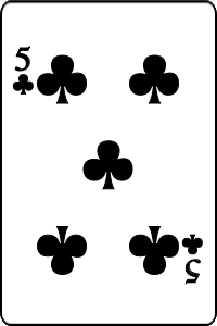 Five of Clubs