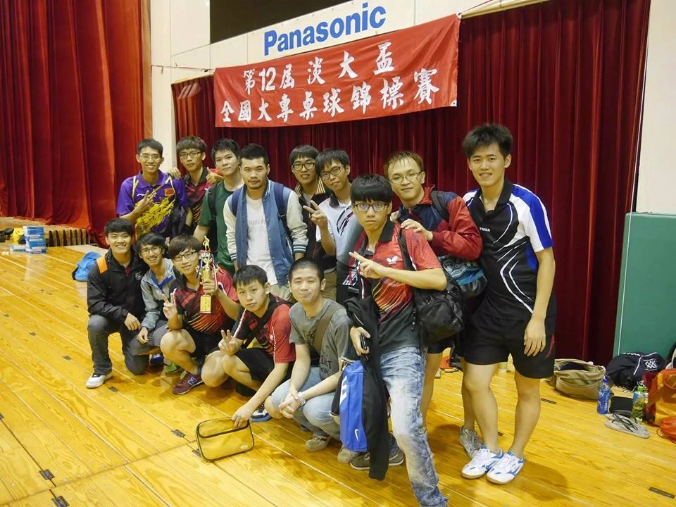 10.25~26)   淡大杯全国大专台球锦标赛第五名